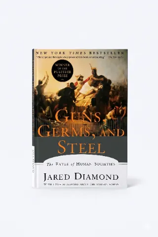 Cover of Guns, Germs, and Steel: The Fates of Human Societies